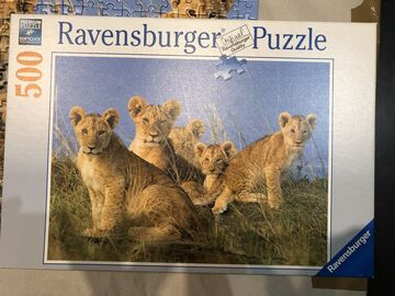 Puzzle tigres savane