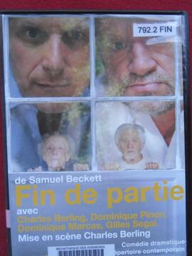 DVD Théâtre "fin de partie"