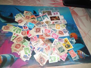 Lot de timbres monde 33