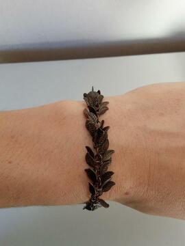 Bracelet fantaisie feuilles