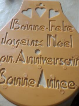 Plaque pour décor