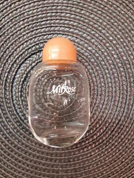 Flacon miniature vide "Milrose" d'Yves Rocher