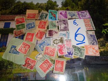 Lot de timbres monde 6