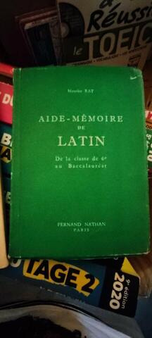 Aide mémoire de latin de la 6e au bac