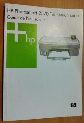 Guide d'utilisateur HP PHOTOSMART 2570 tout en un