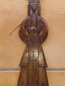 Objet décoratif - Figurine en bois