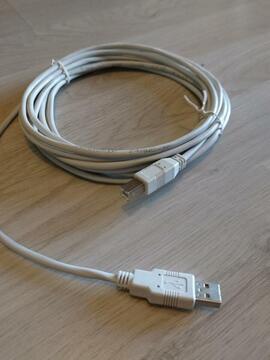 Long câble USB imprimante