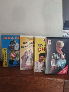 K7 VHS comiques antillais
