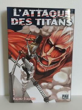 Lot mangas L'attaque des Titans