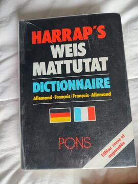 Dictionnaire FR/allemand Harrap'S