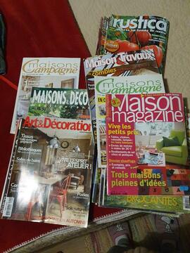 Magazines déco et rustica