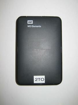 Disque dur/HDD externe 2,5" noir "WD Elements" HS