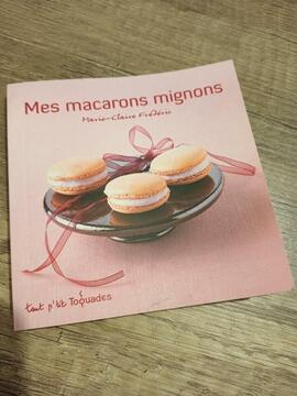 Livres de cuisine verrines et macarons