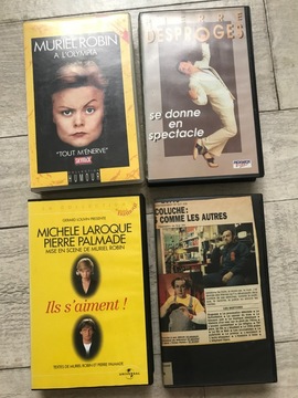 Cassettes VHS humoristes