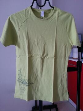 Tee-shirt Femme anis vert clair Quechua Taille M