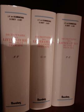 Dictionnaire des littératures de langue française