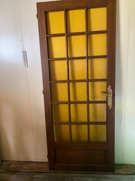 Porte d’intérieur à carreaux vitrés