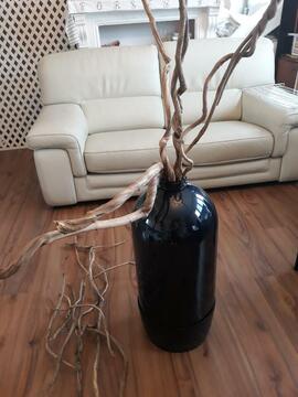 Branches tressées , décortiquées , longueur 80 cm