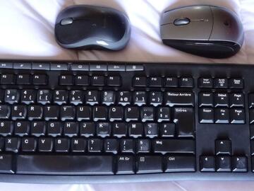 Ensemble clavier/souris sans fil