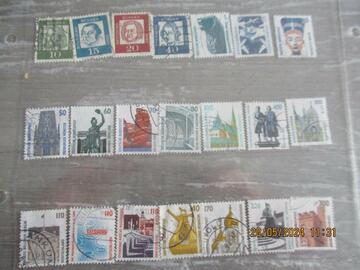 2 - 21 timbres oblitérés Allemagne