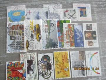 4 - 18 timbres oblitérés Allemagne