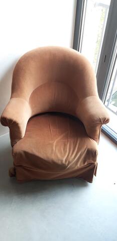 Fauteuil "crapaud"