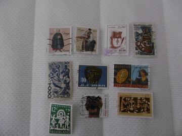 10 timbres US et coutumes LOT 3