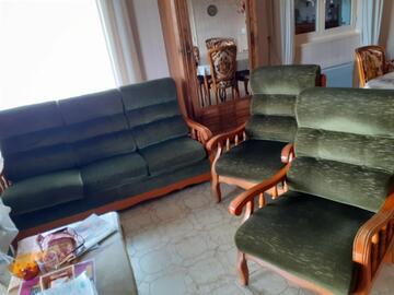 canapé avec 2 fauteuils