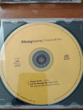 CD 2 Titres de Boyzone sans jaquette