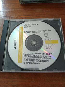 CD Best Of de Jeane Manson sans jaquette