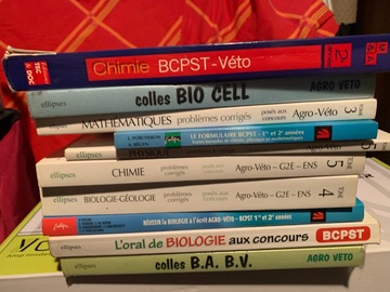 livres prépa BCPST