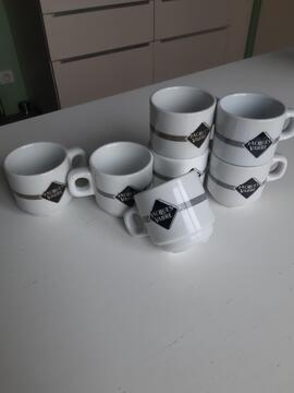 7 tasses à café