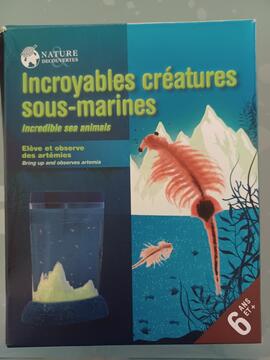 Incroyable créatures sous marines