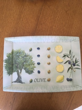 plateau rectangulaire « olive »