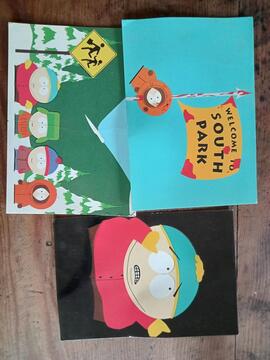 3 cartes postales southpark