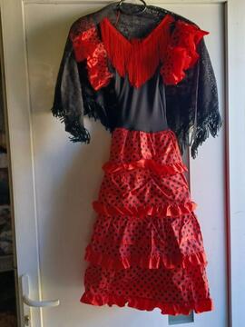 robe enfant flamenco