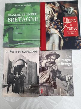 4 livres sur la Bretagne