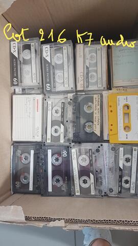 cassettes AUDIO