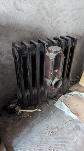 radiateur en fonte