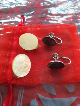 boucles d'oreilles clips