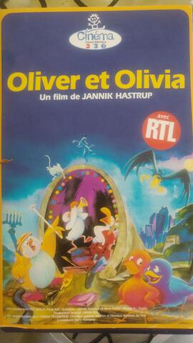 Cassette Vhs Olivier et Olivia