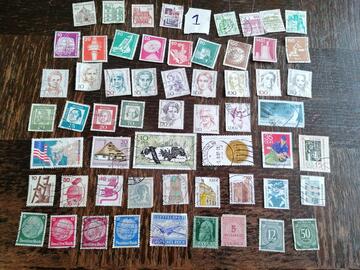 Lot de timbres