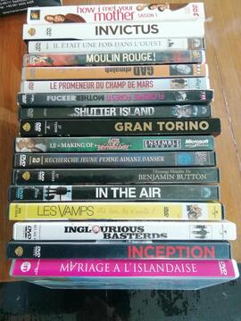 Lot de DVD