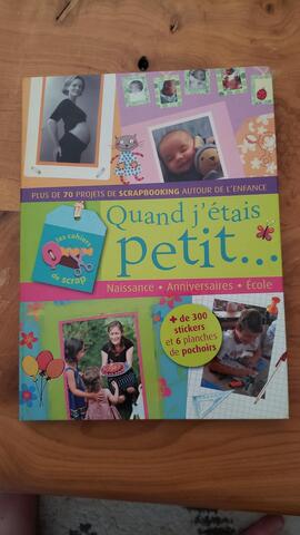 Livre de scrapbooking thème bébé NEUF