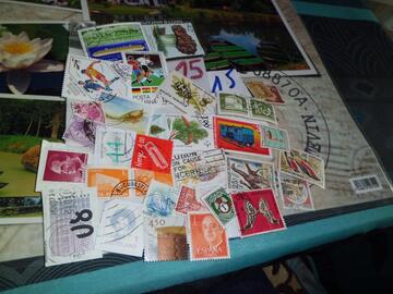 Lot de timbres monde 15