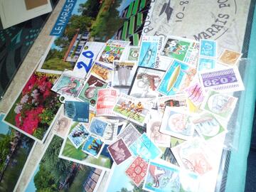 Lot de timbres monde 20