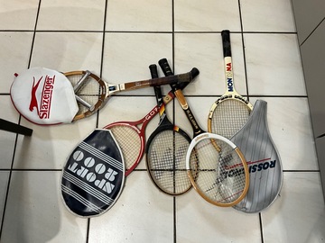 raquettes de tennis vintage