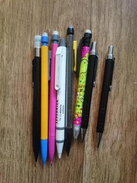 Lot crayons porte mine