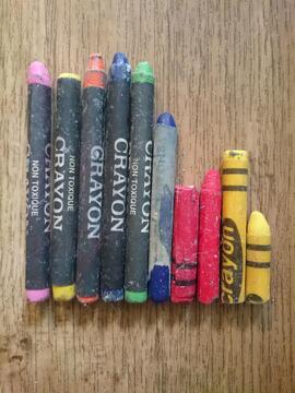 Crayons pastel
