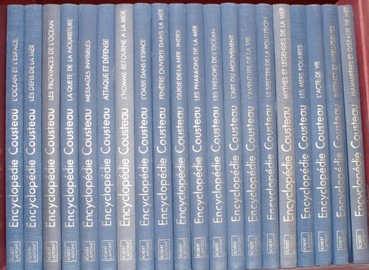 collection encyclopédie Cousteau